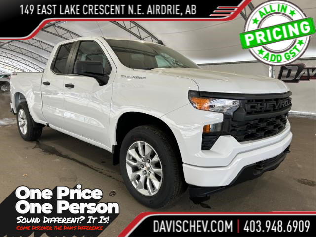 2024 Chevrolet Silverado 1500 Custom (Stk: 207828) in AIRDRIE - Image 1 of 25