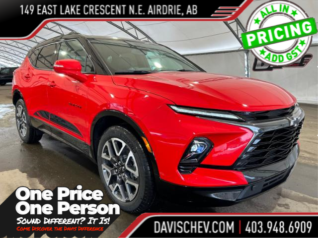 2024 Chevrolet Blazer RS (Stk: 208981) in AIRDRIE - Image 1 of 27