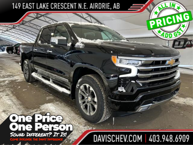 2024 Chevrolet Silverado 1500 High Country (Stk: 209622) in AIRDRIE - Image 1 of 28