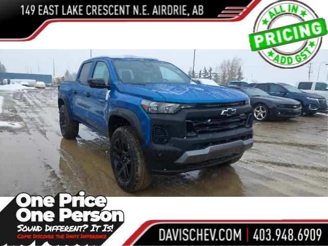 2024 Chevrolet Colorado Trail Boss (Stk: 211449) in AIRDRIE - Image 1 of 4