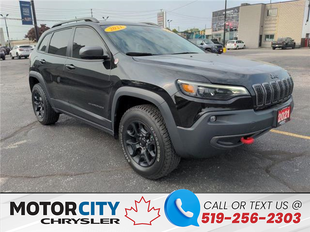 2021 Jeep Cherokee Trailhawk (Stk: 46537) in Windsor - Image 1 of 16
