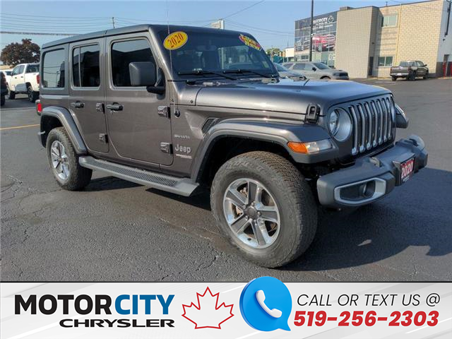 2020 Jeep Wrangler Unlimited Sahara (Stk: 46550) in Windsor - Image 1 of 16