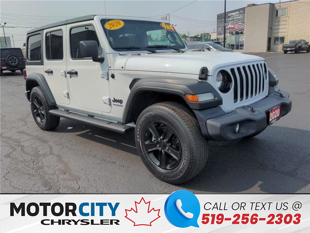 2020 Jeep Wrangler Unlimited Sport (Stk: 46553) in Windsor - Image 1 of 15