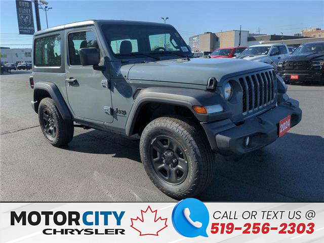 2024 Jeep Wrangler Sport (Stk: 240038) in Windsor - Image 1 of 21