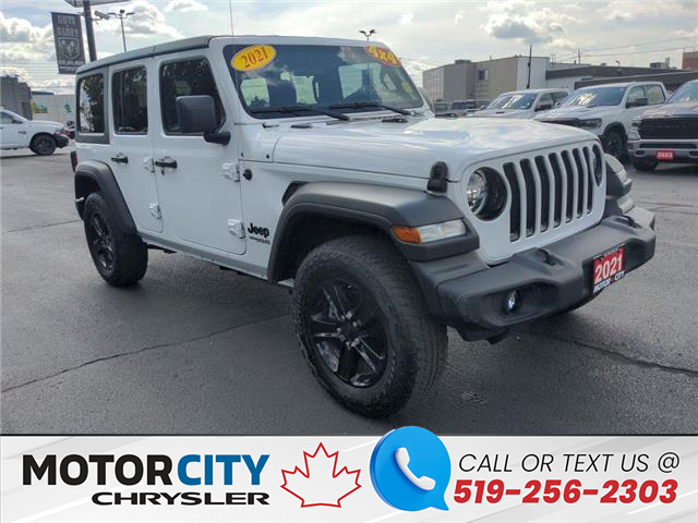 2021 Jeep Wrangler Unlimited Sport (Stk: 46661) in Windsor - Image 1 of 15