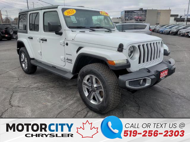 2021 Jeep Wrangler Unlimited Sahara (Stk: 46756) in Windsor - Image 1 of 17