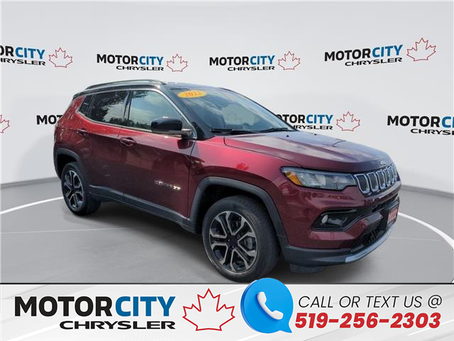 2022 Jeep Compass Limited (Stk: 46927) in Windsor - Image 1 of 17