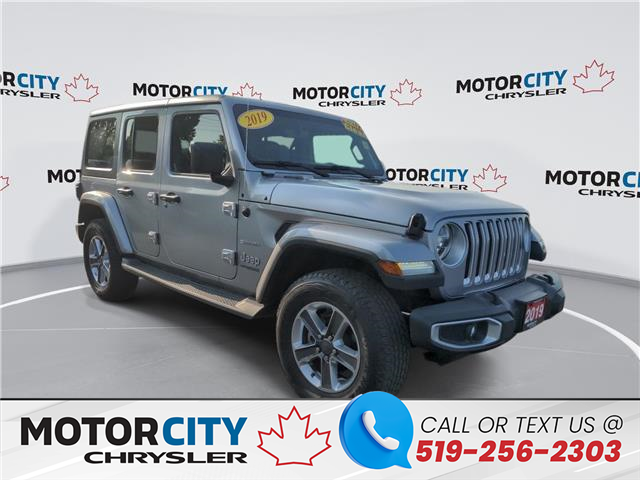 2019 Jeep Wrangler Unlimited Sahara (Stk: 240516A) in Windsor - Image 1 of 18