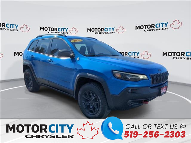 2021 Jeep Cherokee Trailhawk (Stk: 46991) in Windsor - Image 1 of 19