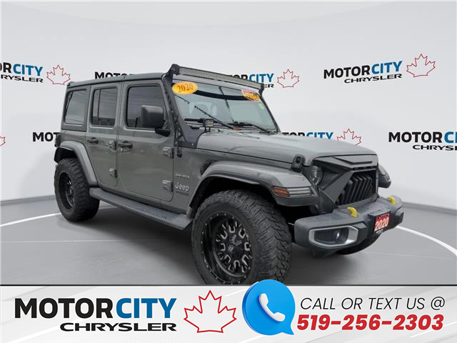 2020 Jeep Wrangler Unlimited Sahara (Stk: 46976A) in Windsor - Image 1 of 21