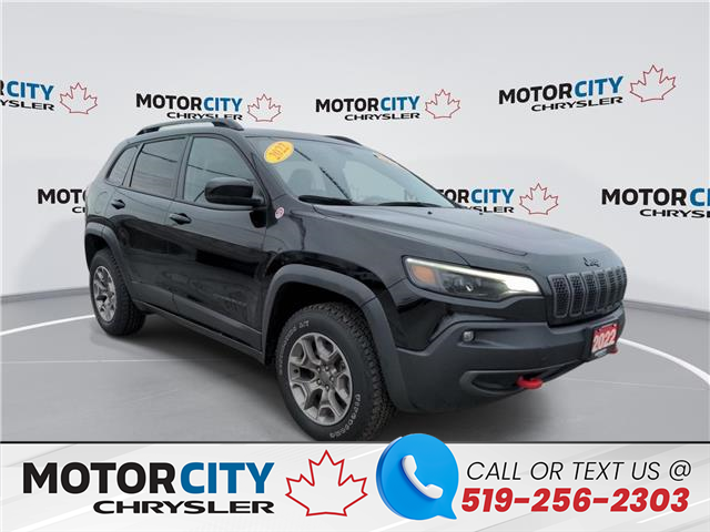 2022 Jeep Cherokee Trailhawk (Stk: 47017) in Windsor - Image 1 of 18