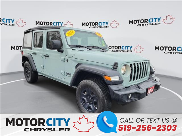 2024 Jeep Wrangler Sport (Stk: 240349A) in Windsor - Image 1 of 18