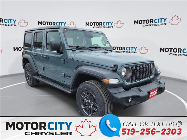 2026 Jeep Wrangler Sport (Stk: 260204) in Windsor - Image 1 of 23