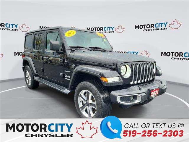 2021 Jeep Wrangler Unlimited Sahara (Stk: 260299A) in Windsor - Image 1 of 20