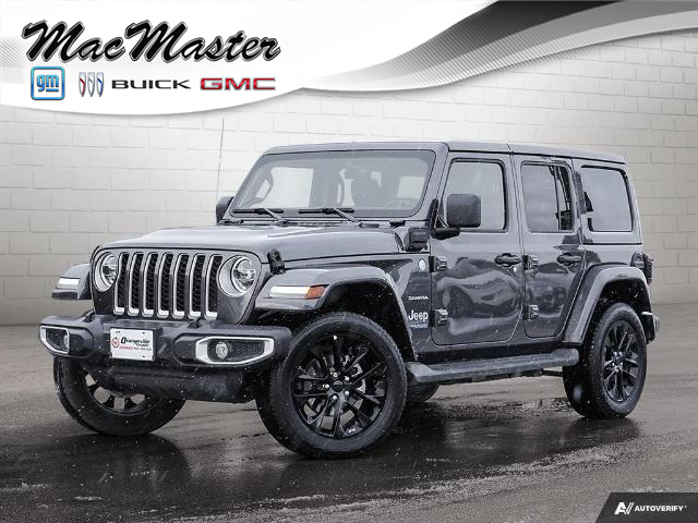 2021 Jeep Wrangler 4xe (PHEV) Sahara (Stk: 04020-OC) in Orangeville - Image 1 of 28