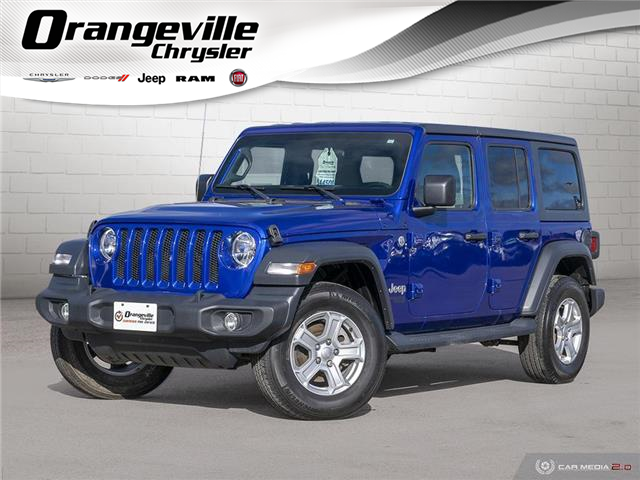 2018 Jeep Wrangler Unlimited Sport (Stk: U326040-OC) in Orangeville - Image 1 of 25
