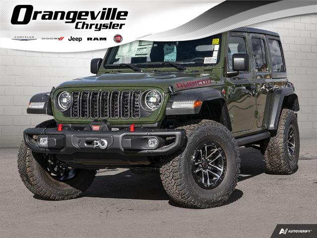 2024 Jeep Wrangler Rubicon (Stk: RW0003) in Orangeville - Image 1 of 21