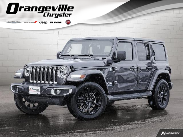 2021 Jeep Wrangler 4xe (PHEV) Sahara (Stk: 04020-OC) in Orangeville - Image 1 of 28