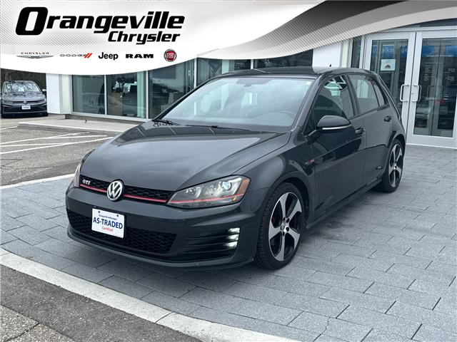 2017 Volkswagen Golf GTI 5-Door Autobahn (Stk: 7477T) in Mono - Image 1 of 17