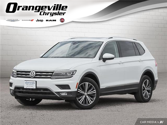 2019 Volkswagen Tiguan Highline (Stk: 25549A) in Orangeville - Image 1 of 32