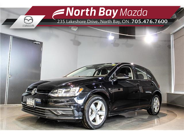 2021 Volkswagen Golf Comfortline (Stk: U7257) in North Bay - Image 1 of 27