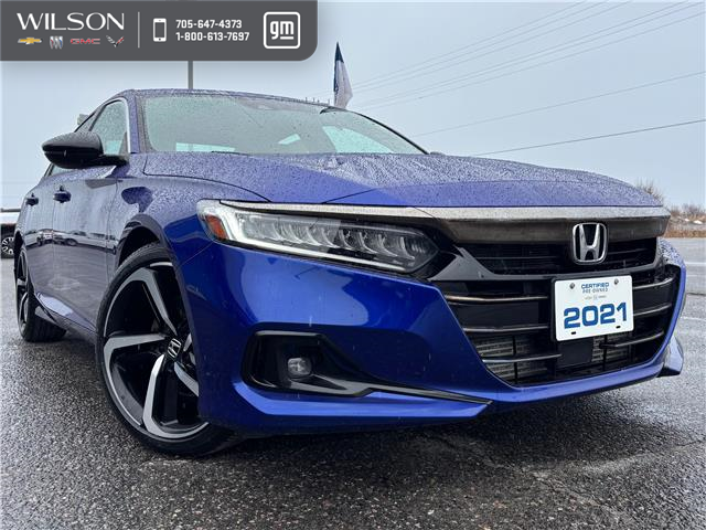 2021 Honda Accord Sport 1.5T (Stk: 25183AA) in Temiskaming Shores - Image 1 of 13