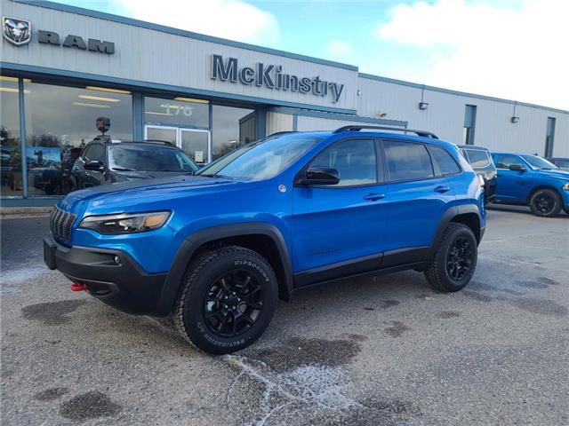 2022 Jeep Cherokee Trailhawk (Stk: 22132) in Dryden - Image 1 of 9