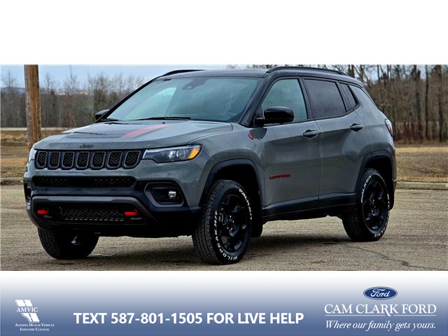 2023 Jeep Compass Trailhawk (Stk: RR079A) in Innisfail - Image 1 of 12