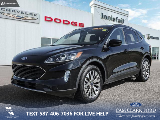 2021 Ford Escape Titanium Hybrid (Stk: P0835) in Innisfail - Image 1 of 24