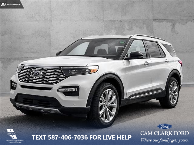 2023 Ford Explorer Platinum (Stk: 23AS7061) in Airdrie - Image 1 of 25