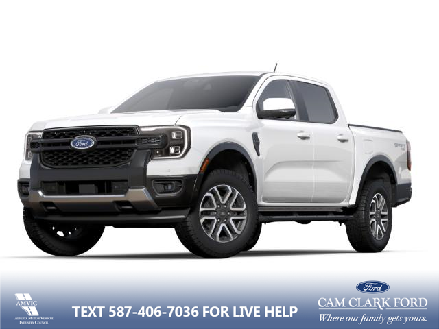 2024 Ford Ranger Lariat (Stk: 24AT2621) in Airdrie - Image 1 of 7