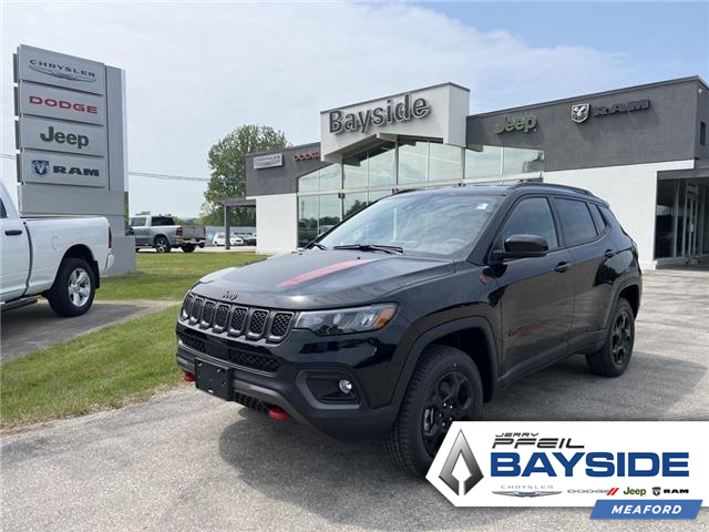 2023 Jeep Compass Trailhawk (Stk: 23087) in Meaford - Image 1 of 14
