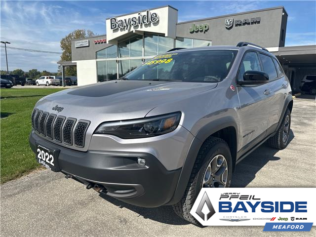 2022 Jeep Cherokee Trailhawk (Stk: 05956A) in Meaford - Image 1 of 14