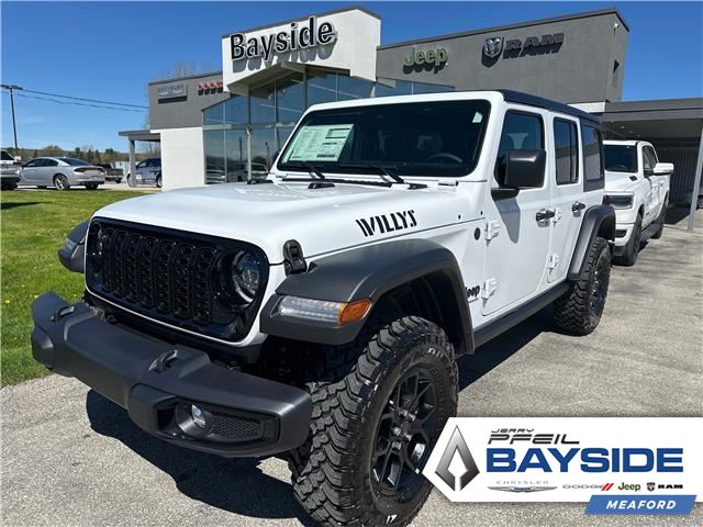 2024 Jeep Wrangler Sport (Stk: 24021) in Meaford - Image 1 of 13