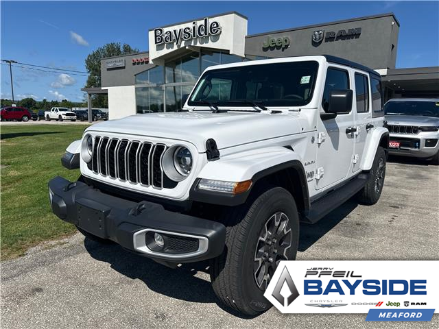 2024 Jeep Wrangler Sahara (Stk: 24004) in Meaford - Image 1 of 13