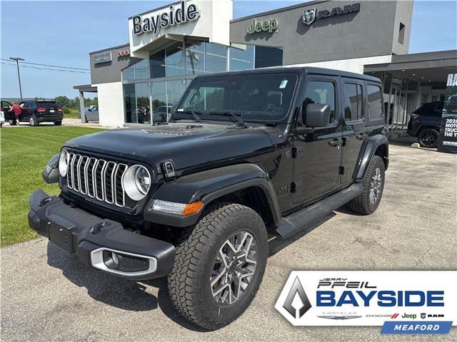2025 Jeep Wrangler Sahara (Stk: 25031) in Meaford - Image 1 of 14