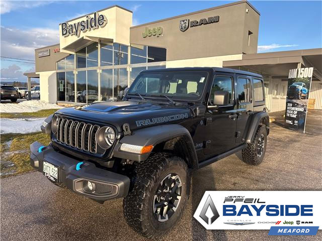 2024 Jeep Wrangler 4xe Rubicon (Stk: 24046) in Meaford - Image 1 of 12