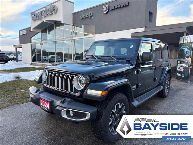2024 Jeep Wrangler Sahara (Stk: 0199P) in Meaford - Image 1 of 12 2024 Jeep Wrangler Sahara (Stk: 0199P) in Meaford - Image 1 of 12
