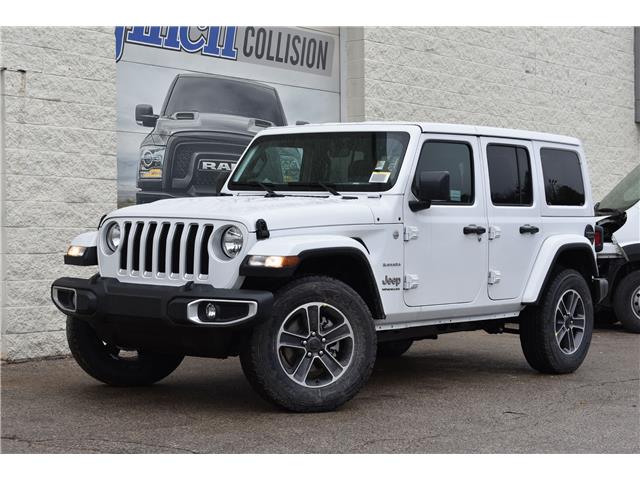 2023 Jeep Wrangler Sahara (Stk: 107170) in London - Image 1 of 21