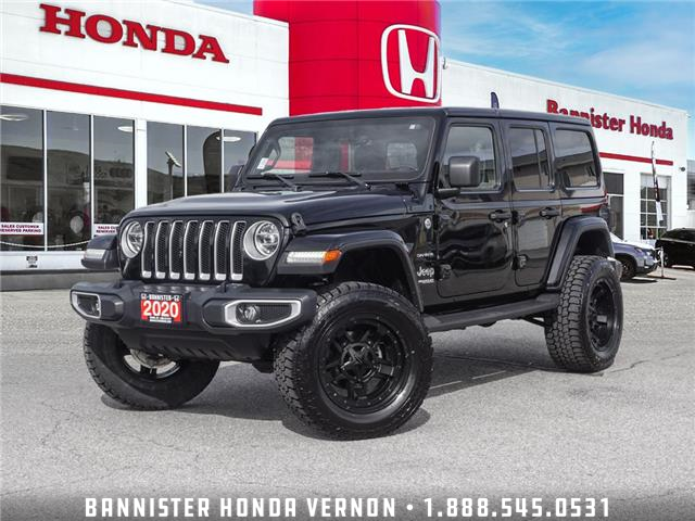 2020 Jeep Wrangler Unlimited Sahara (Stk: 25-178A) in Vernon - Image 1 of 22