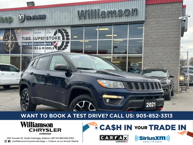 2021 Jeep Compass Trailhawk (Stk: W8163) in Uxbridge - Image 1 of 22