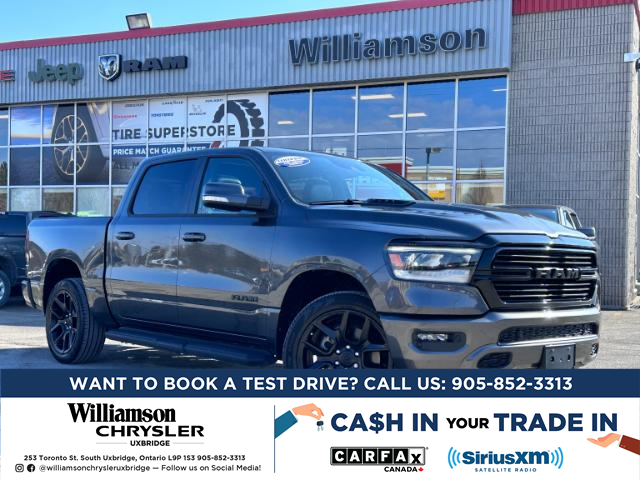 2022 RAM 1500 Sport (Stk: W8271) in Uxbridge - Image 1 of 23