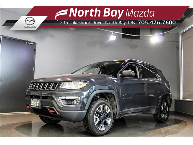 2017 Jeep Compass Trailhawk (Stk: 23110A) in North Bay - Image 1 of 22