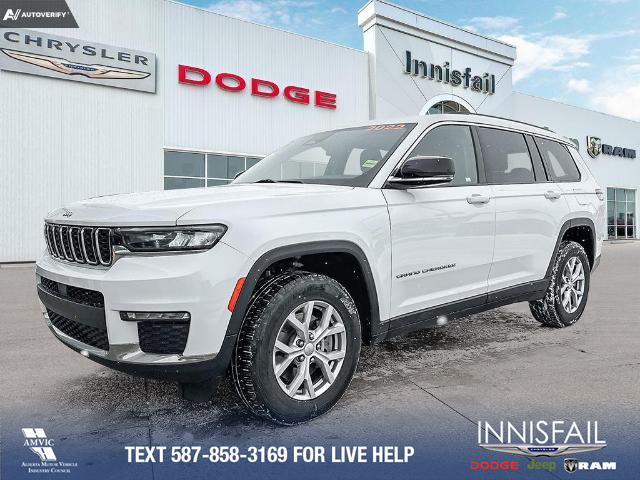2022 Jeep Grand Cherokee L Limited (Stk: P0851) in Innisfail - Image 1 of 19