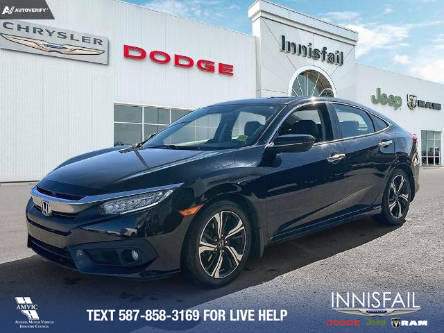 2018 Honda Civic Touring (Stk: P0881A) in Innisfail - Image 1 of 19