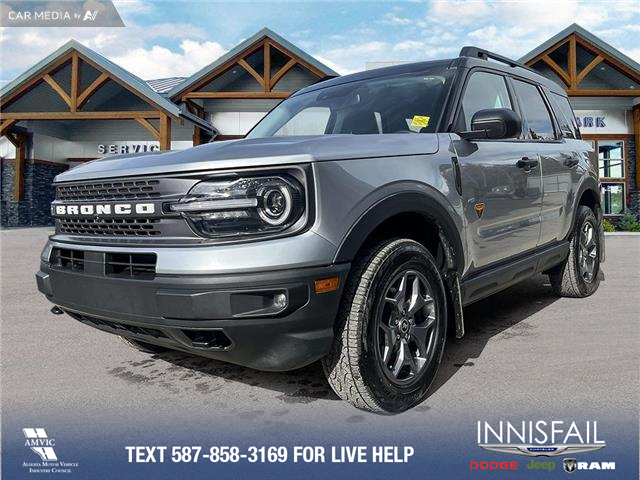 2023 Ford Bronco Sport Badlands (Stk: P1337) in Canmore - Image 1 of 26