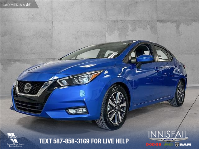 2021 Nissan Versa SV (Stk: P13871) in Airdrie - Image 1 of 25