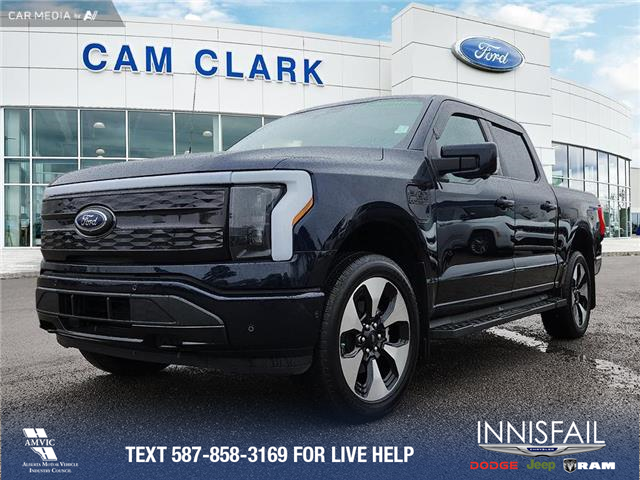 2023 Ford F-150 Lightning Platinum (Stk: U37328) in Red Deer - Image 1 of 25