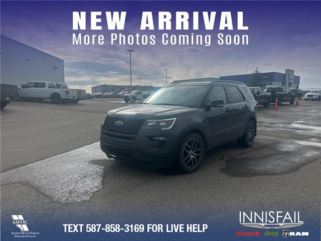2018 Ford Explorer Sport (Stk: U37375) in Red Deer - Image 1 of 7