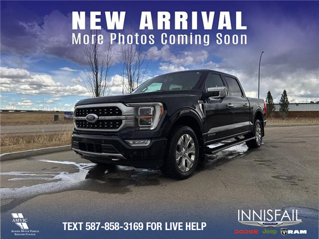 2021 Ford F-150 Platinum (Stk: U37389) in Red Deer - Image 1 of 7